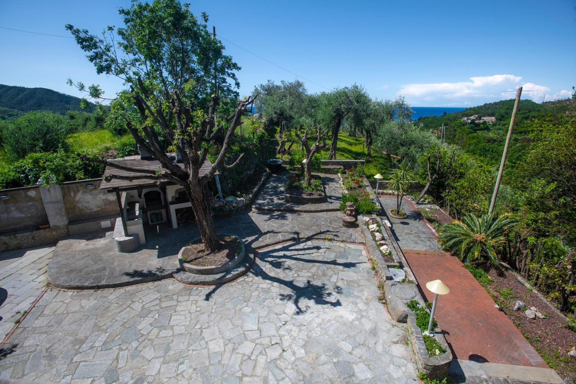 277 - Il Frantoio Della Marchesa - Giardino E Piscina Nel Verde Di Sestri Levante Buitenkant foto