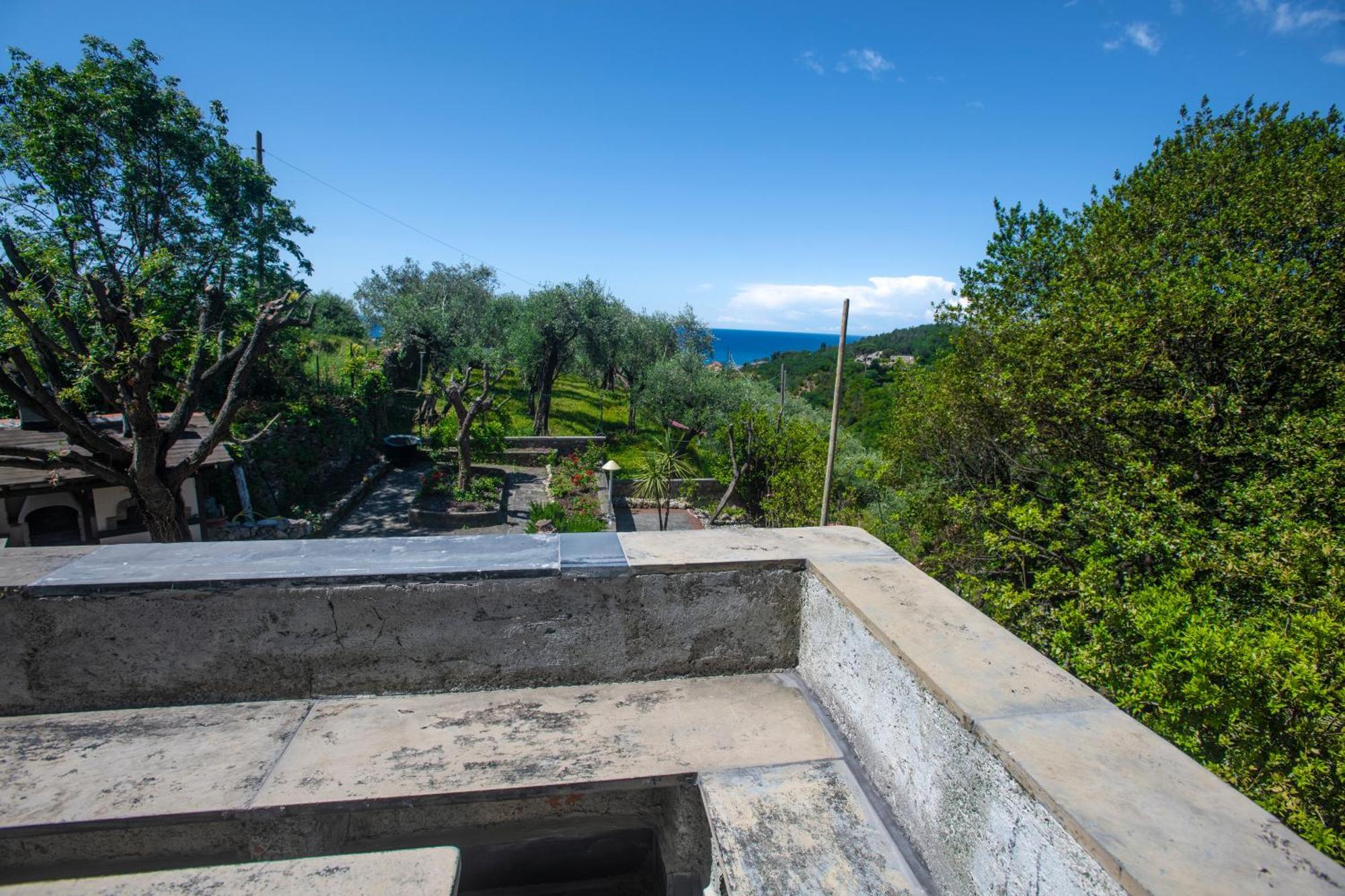 277 - Il Frantoio Della Marchesa - Giardino E Piscina Nel Verde Di Sestri Levante Buitenkant foto