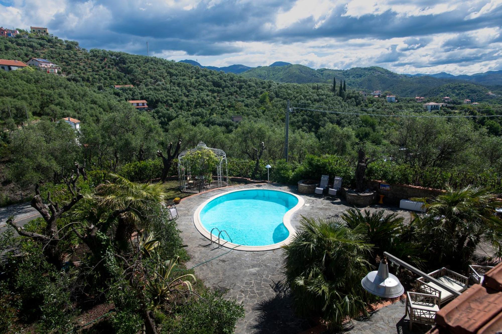 277 - Il Frantoio Della Marchesa - Giardino E Piscina Nel Verde Di Sestri Levante Buitenkant foto