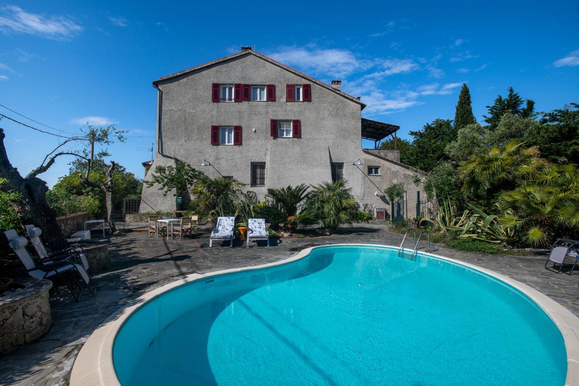 277 - Il Frantoio Della Marchesa - Giardino E Piscina Nel Verde Di Sestri Levante Buitenkant foto