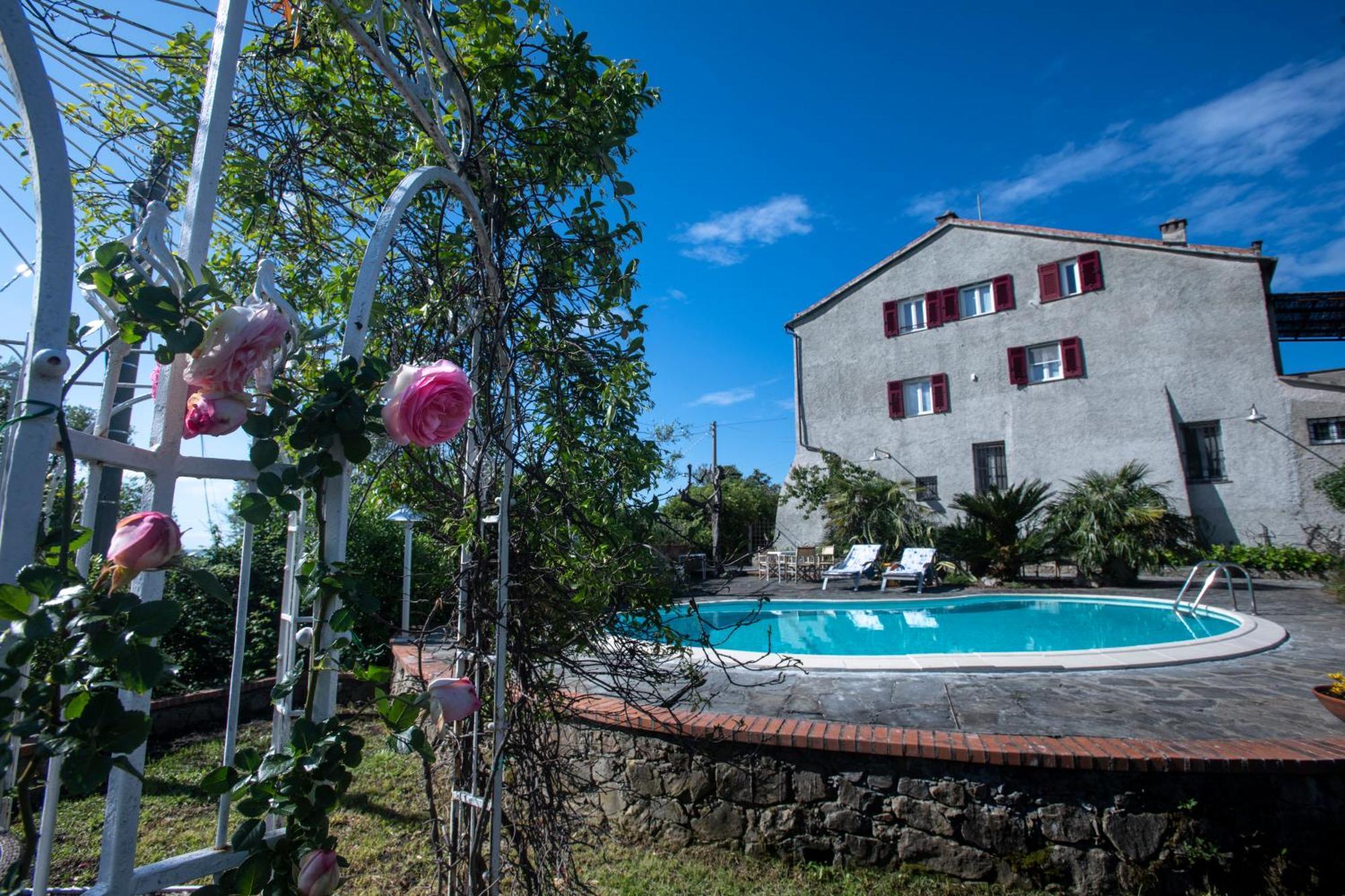 277 - Il Frantoio Della Marchesa - Giardino E Piscina Nel Verde Di Sestri Levante Buitenkant foto