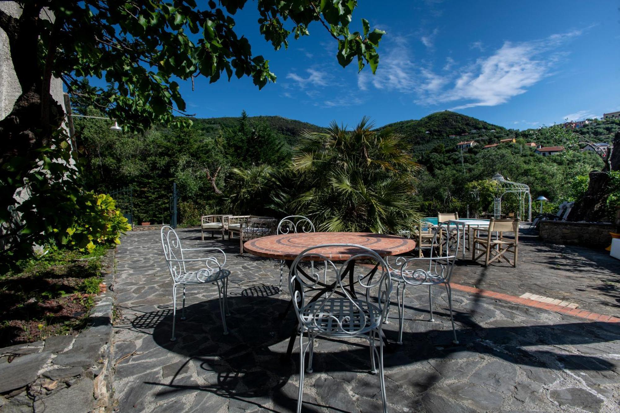 277 - Il Frantoio Della Marchesa - Giardino E Piscina Nel Verde Di Sestri Levante Buitenkant foto